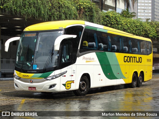 Empresa Gontijo de Transportes 19515 na cidade de Belo Horizonte, Minas Gerais, Brasil, por Marlon Mendes da Silva Souza. Número da foto: #12206449.