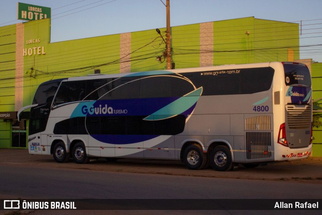 GGuida - Graça e Guida Transportes e Turismo 4800 na cidade de Cáceres, Mato Grosso, Brasil, por Allan Rafael. Número da foto: #12207612.