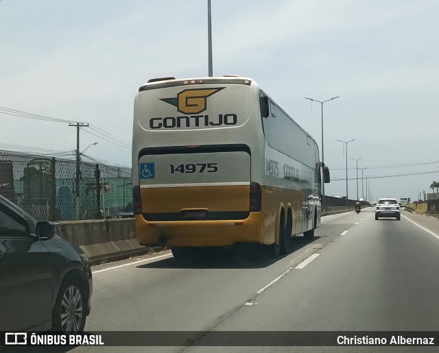 Empresa Gontijo de Transportes 14975 na cidade de Itaboraí, Rio de Janeiro, Brasil, por Christiano Albernaz. Número da foto: #12208395.