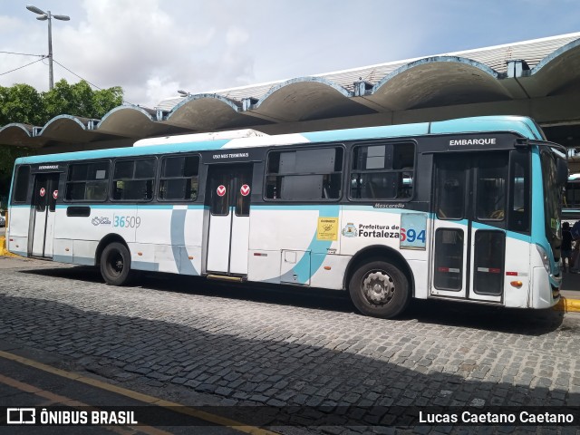 Viação Santa Cecília 36509 na cidade de Fortaleza, Ceará, Brasil, por Lucas Caetano. Número da foto: #12206500.