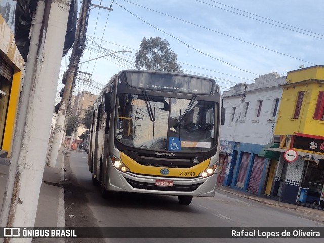 Upbus Qualidade em Transportes 3 5740 na cidade de São Paulo, São Paulo, Brasil, por Rafael Lopes de Oliveira. Número da foto: #12205656.