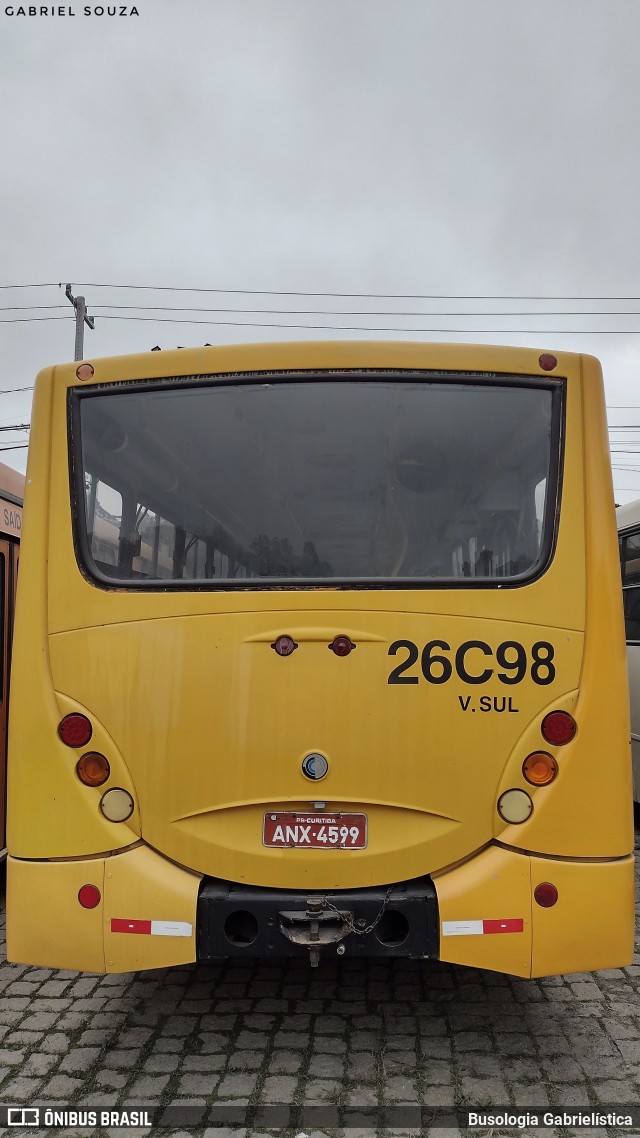 Viação do Sul 26C98 na cidade de Curitiba, Paraná, Brasil, por Busologia Gabrielística. Número da foto: #12208697.