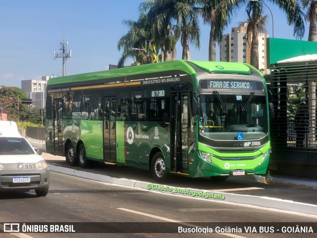 HP Transportes Coletivos 20806 na cidade de Goiânia, Goiás, Brasil, por Busologia Goiânia VIA BUS - GOIÂNIA. Número da foto: #12208596.