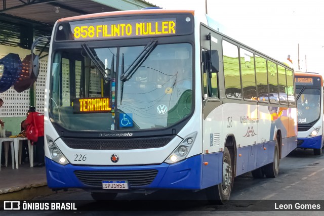 União Transportes 226 na cidade de Várzea Grande, Mato Grosso, Brasil, por Leon Gomes. Número da foto: #12207551.
