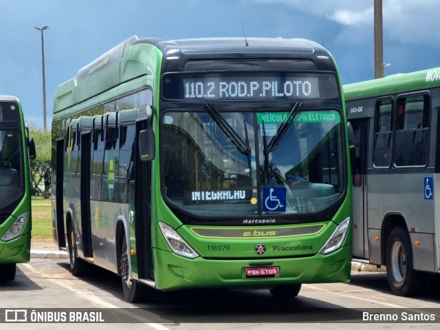 Viação Piracicabana Distrito Federal 116076 na cidade de Brasília, Distrito Federal, Brasil, por Brenno Santos. Número da foto: #12205853.