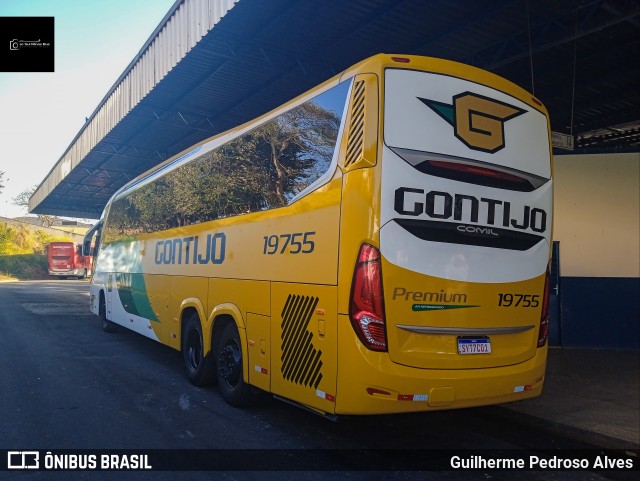 Empresa Gontijo de Transportes 19755 na cidade de Lambari, Minas Gerais, Brasil, por Guilherme Pedroso Alves. Número da foto: #12207676.