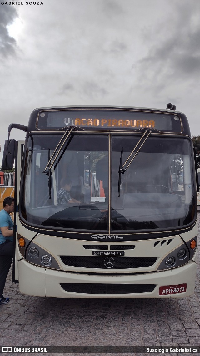 Viação Piraquara  na cidade de Curitiba, Paraná, Brasil, por Busologia Gabrielística. Número da foto: #12208667.