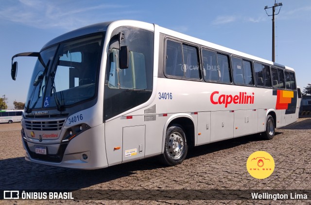 Transportes Capellini 34016 na cidade de Hortolândia, São Paulo, Brasil, por Wellington Lima. Número da foto: #12208198.