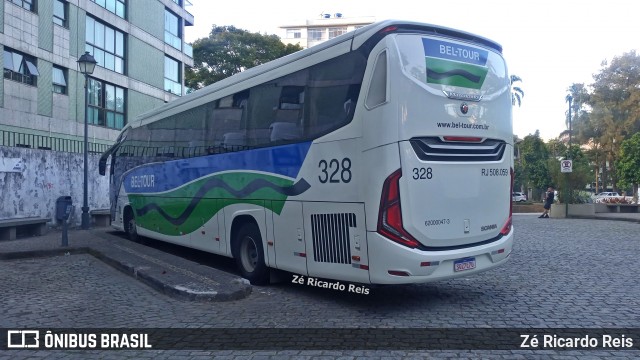 Bel-Tour Transportes e Turismo RJ 508.059 na cidade de Petrópolis, Rio de Janeiro, Brasil, por Zé Ricardo Reis. Número da foto: #12207052.