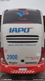 Viação Santana Iapó 2900 na cidade de Ponta Grossa, Paraná, Brasil, por Busologia Gabrielística. Número da foto: #12208797.