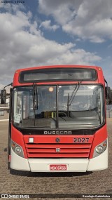 Itajaí Transportes Coletivos 2027 na cidade de Campinas, São Paulo, Brasil, por Busologia Gabrielística. Número da foto: #12208641.