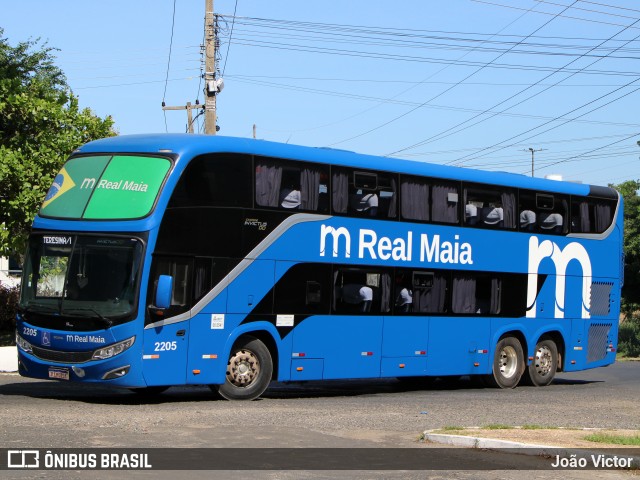 Real Maia 2205 na cidade de Teresina, Piauí, Brasil, por João Victor. Número da foto: #12210759.