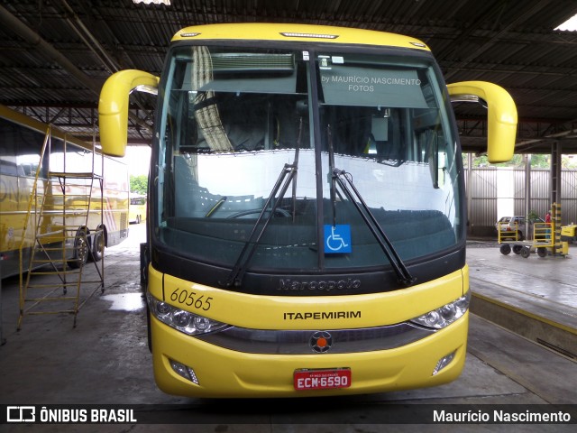 Viação Itapemirim 60565 na cidade de Belo Horizonte, Minas Gerais, Brasil, por Maurício Nascimento. Número da foto: #12211050.