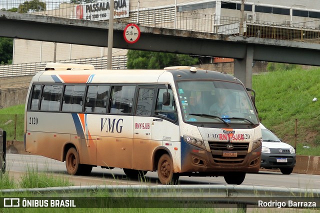 VMG - Viação Minas Gerais 2120 na cidade de Belo Horizonte, Minas Gerais, Brasil, por Rodrigo Barraza. Número da foto: #12210366.