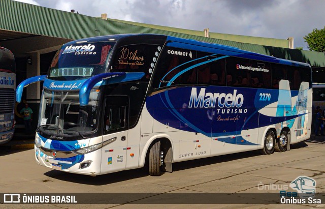 Marcelo Turismo 2270 na cidade de Salvador, Bahia, Brasil, por Ônibus Ssa. Número da foto: #12209157.