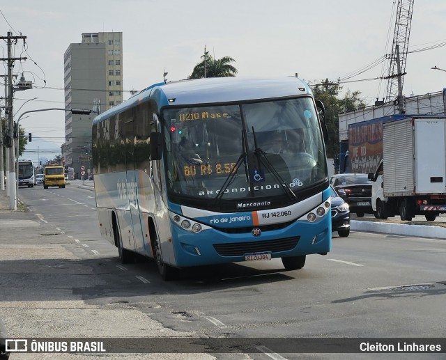Expresso Rio de Janeiro RJ 142.060 na cidade de Niterói, Rio de Janeiro, Brasil, por Cleiton Linhares. Número da foto: #12209029.