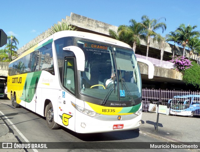 Empresa Gontijo de Transportes 18335 na cidade de Belo Horizonte, Minas Gerais, Brasil, por Maurício Nascimento. Número da foto: #12210804.