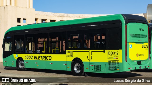 Transporte Coletivo Glória BB312 na cidade de Curitiba, Paraná, Brasil, por Lucas Sérgio da Silva. Número da foto: #12209009.
