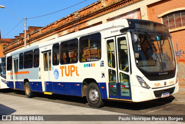 TUPi Transportes Urbanos Piracicaba 8465 na cidade de Piracicaba, São Paulo, Brasil, por Paulo Henrique Pereira Borges. Número da foto: #12210441.