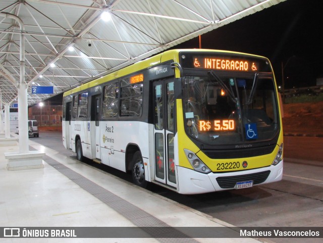 Viação Pioneira 232220 na cidade de Gama, Distrito Federal, Brasil, por Matheus Vasconcelos. Número da foto: #12209259.