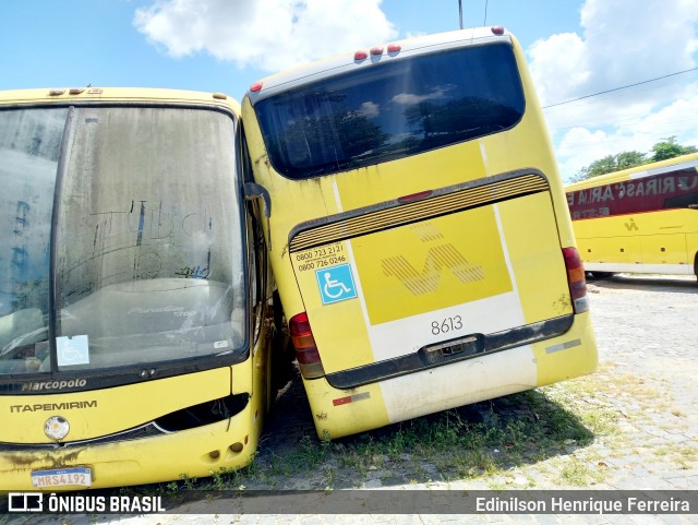 Viação Itapemirim 8613 na cidade de Itabuna, Bahia, Brasil, por Edinilson Henrique Ferreira. Número da foto: #12210083.