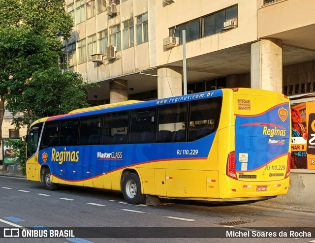Auto Viação Reginas RJ 110.229 na cidade de Rio de Janeiro, Rio de Janeiro, Brasil, por Michel Soares da Rocha. Número da foto: #12209879.