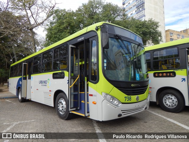 TransPessoal Transportes 738 na cidade de Rio Grande, Rio Grande do Sul, Brasil, por Paulo Ricardo  Rodrigues Villanova. Número da foto: #12209830.