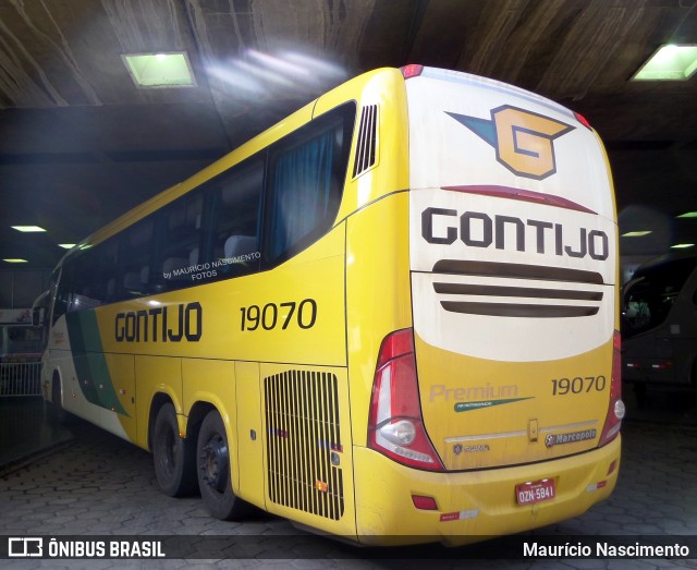 Empresa Gontijo de Transportes 19070 na cidade de Belo Horizonte, Minas Gerais, Brasil, por Maurício Nascimento. Número da foto: #12210914.