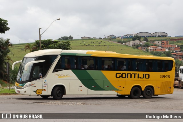 Empresa Gontijo de Transportes 19145 na cidade de João Monlevade, Minas Gerais, Brasil, por Rodrigo Matheus. Número da foto: #12210906.