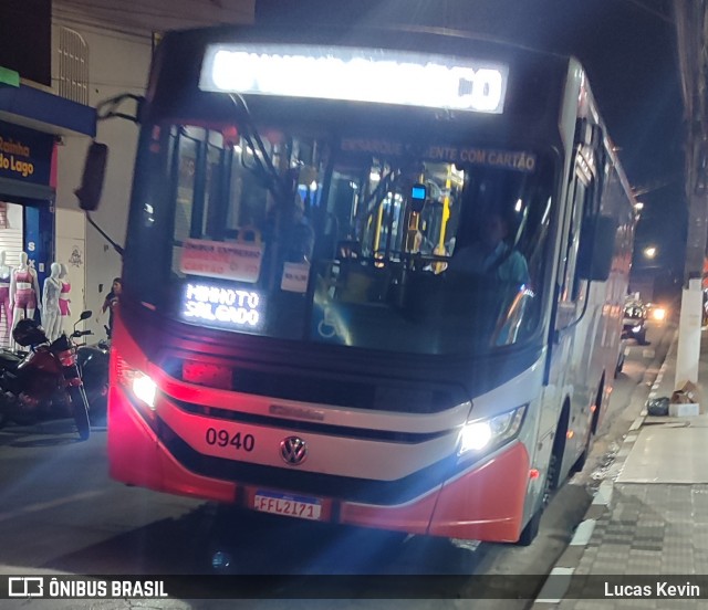 Viação Osasco 0940 na cidade de Osasco, São Paulo, Brasil, por Lucas Kevin. Número da foto: #12209150.