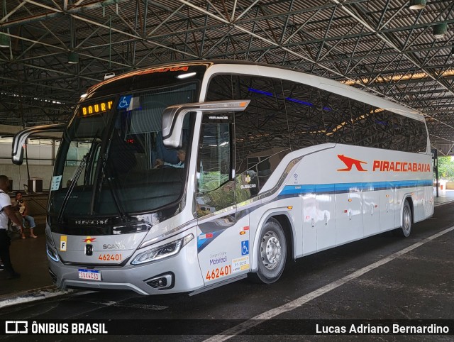 Viação Piracicabana 462401 na cidade de Bauru, São Paulo, Brasil, por Lucas Adriano Bernardino. Número da foto: #12209731.