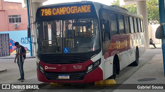 Auto Viação Palmares D17036 na cidade de Rio de Janeiro, Rio de Janeiro, Brasil, por Gabriel Sousa. Número da foto: #12145841.
