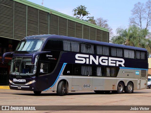 Expreso Singer 862 na cidade de Puerto Iguazú, Iguazú, Misiones, Argentina, por João Victor. Número da foto: #12146427.