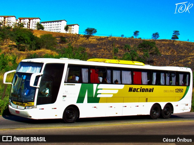 Viação Nacional 12950 na cidade de Belo Horizonte, Minas Gerais, Brasil, por César Ônibus. Número da foto: #12145999.