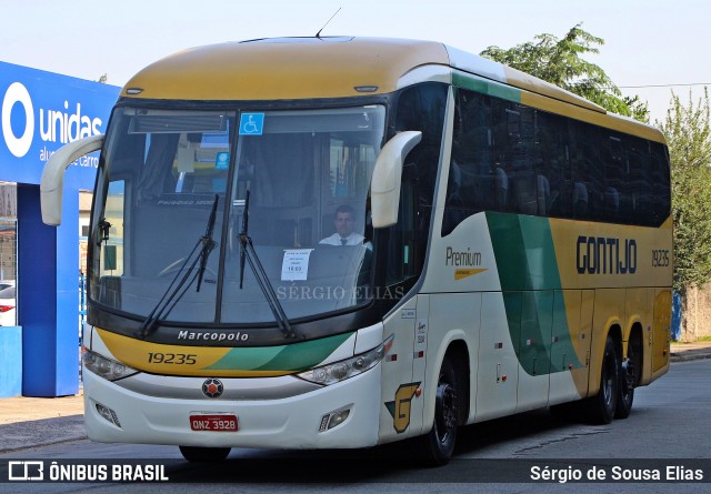 Empresa Gontijo de Transportes 19235 na cidade de São Paulo, São Paulo, Brasil, por Sérgio de Sousa Elias. Número da foto: #12146251.