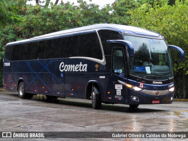 Viação Cometa 719589 na cidade de São Paulo, São Paulo, Brasil, por Gabriel Oliveira Caldas da Nobrega. Número da foto: #12145151.
