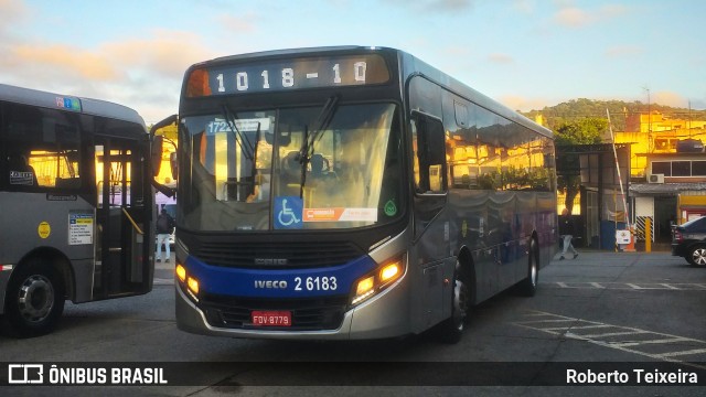 Transcooper > Norte Buss 2 6183 na cidade de São Paulo, São Paulo, Brasil, por Roberto Teixeira. Número da foto: #12145648.