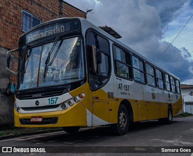Empresa de Transportes Nova Marambaia AT-157 na cidade de Belém, Pará, Brasil, por Samara Goes. Número da foto: #12145178.