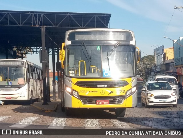 Sancetur - Sou Atibaia 1773 na cidade de Atibaia, São Paulo, Brasil, por PEDRO DA CUNHA ATIBAIA ÔNIBUS. Número da foto: #12144511.