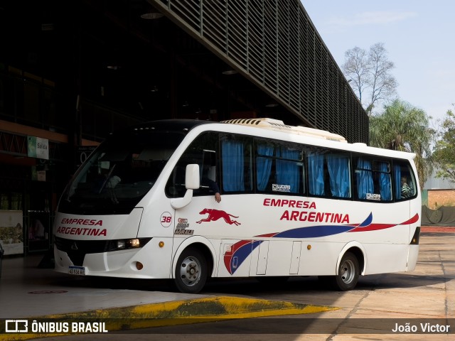 Empresa Argentina 38 na cidade de Puerto Iguazú, Iguazú, Misiones, Argentina, por João Victor. Número da foto: #12146382.