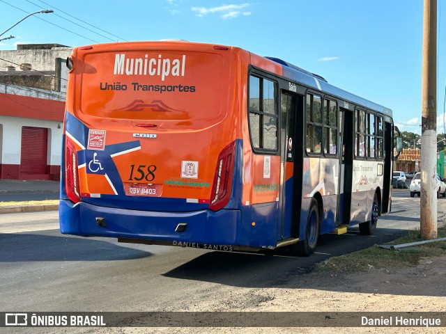 União Transportes 158 na cidade de Várzea Grande, Mato Grosso, Brasil, por Daniel Henrique. Número da foto: #12144868.