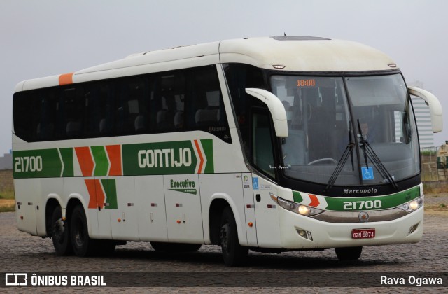 Empresa Gontijo de Transportes 21700 na cidade de Vitória da Conquista, Bahia, Brasil, por Rava Ogawa. Número da foto: #12144950.