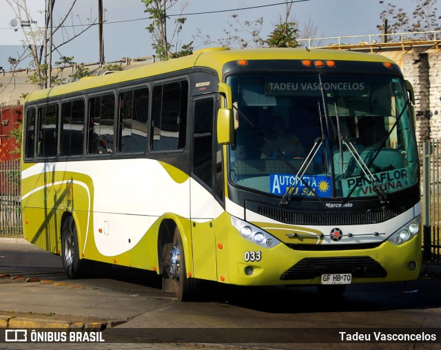 Bupesa 033 na cidade de Estación Central, Santiago, Metropolitana de Santiago, Chile, por Tadeu Vasconcelos. Número da foto: #12144514.