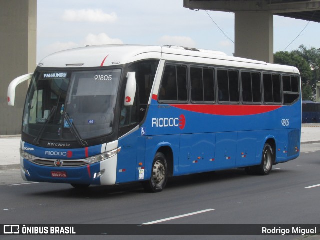 Viação Riodoce 91805 na cidade de Rio de Janeiro, Rio de Janeiro, Brasil, por Rodrigo Miguel. Número da foto: #12145451.