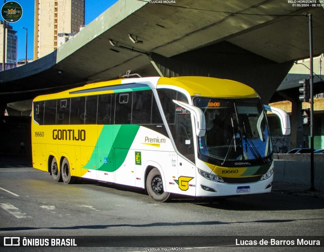 Empresa Gontijo de Transportes 19660 na cidade de Belo Horizonte, Minas Gerais, Brasil, por Lucas de Barros Moura. Número da foto: #12145094.