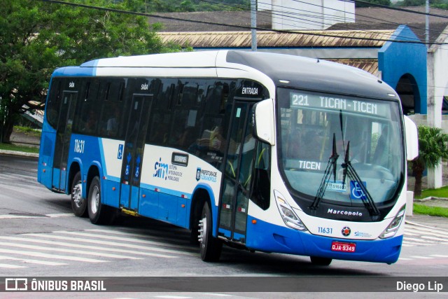 Canasvieiras Transportes 11631 na cidade de Florianópolis, Santa Catarina, Brasil, por Diego Lip. Número da foto: #12146692.