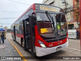 Buses Omega 6080 na cidade de Puente Alto, Cordillera, Metropolitana de Santiago, Chile, por Rogelio Labra Silva. Número da foto: #12145269.