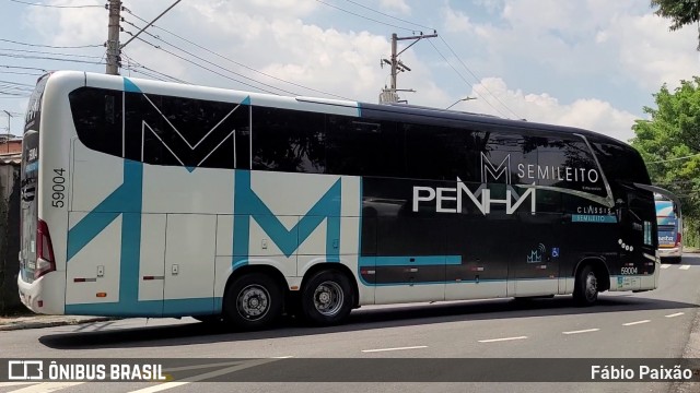 Empresa de Ônibus Nossa Senhora da Penha 59004 na cidade de São Paulo, São Paulo, Brasil, por Fábio Paixão. Número da foto: #12212495.