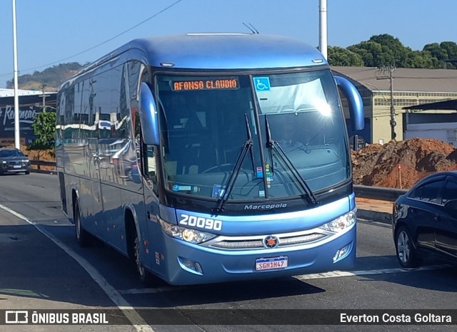 Viação Águia Branca 20090 na cidade de Cariacica, Espírito Santo, Brasil, por Everton Costa Goltara. Número da foto: #12211631.