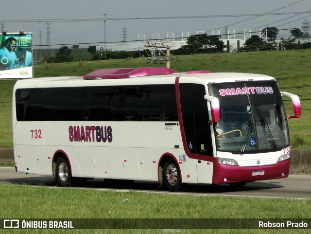 Smartbus 732 na cidade de São José dos Campos, São Paulo, Brasil, por Robson Prado. Número da foto: #12212814.